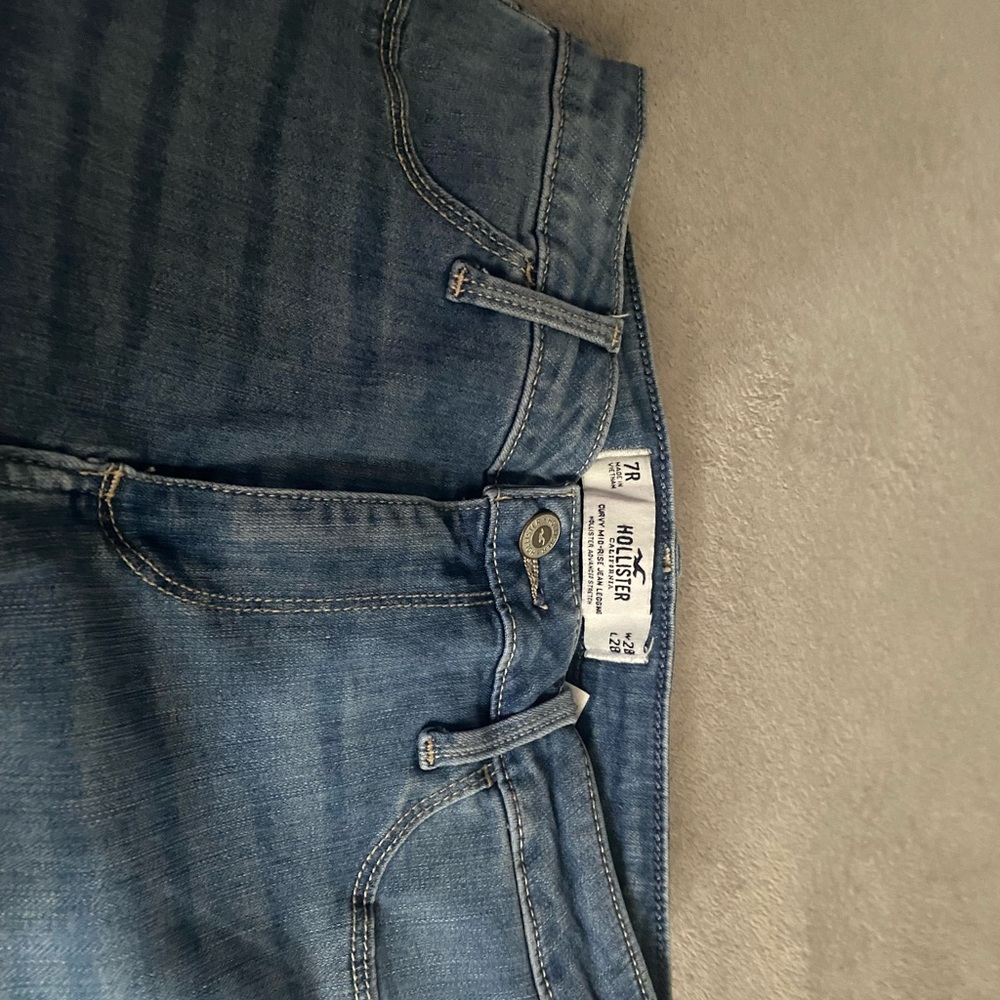 Hollister curvy mid-rise jean leggings